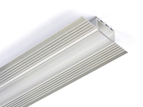 Profil montażowy KOZUS nieanodowany do płyt 16mm klosz transparentny ; odcinki: 1m, 2m, 3m KLUŚ