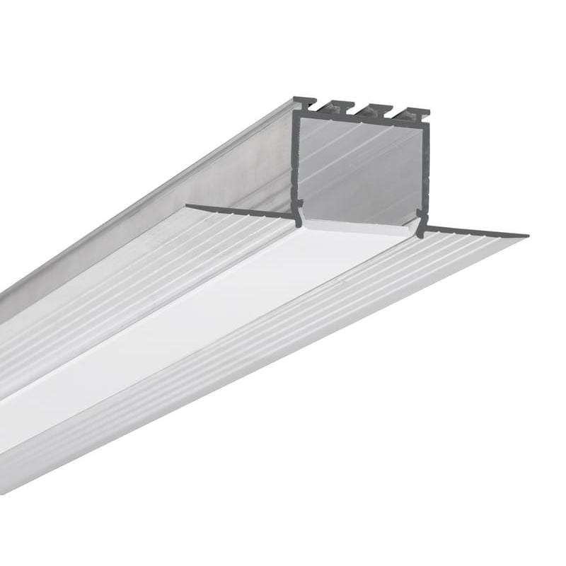 Profil LED KOZEL klosz mleczny; odcinki: 1m, 2m, 3m