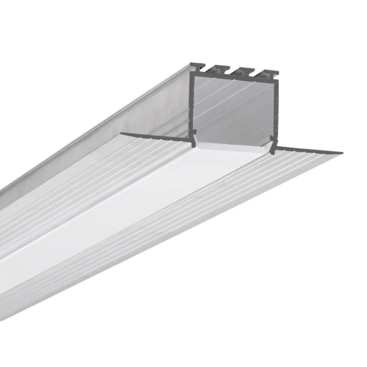 Profil LED KOZEL klosz mleczny; odcinki: 1m, 2m, 3m