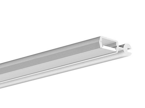 Profil LED POLI anodowany, klosz mleczny ; odcinki: 1m, 2m, 3m KLUŚ