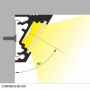 Profil LED CORNER10 anodowany odcinki: 1m, 2m Topmet zamontowanie