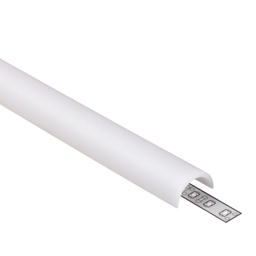 Klosz D klik mleczny do profili LED – odcinki: 2m Topmet