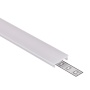 Klosz F klik mleczny do profili LED – odcinki: 1m, 2m Topmet