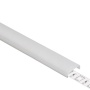 Klosz C klik mleczny do profili LED Topmet przykładowe zdjęcie z paskiem led