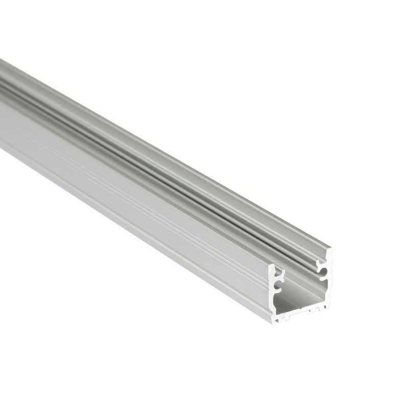 Profil LED FLOOR12 srebrny anodowany odcinki: 1m, 2m Topmet