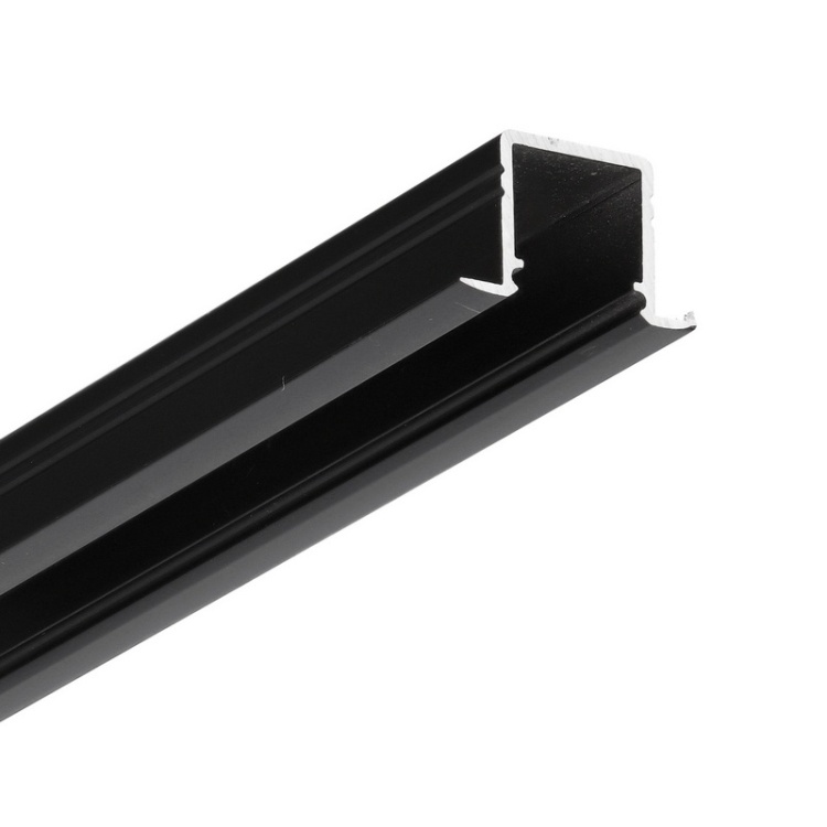 Profil LED SMART-IN10 czarny anodowany odcinki: 1m, 2m Topmet