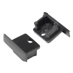 Zaślepka do profilu led SMART-IN10 z otworem czarna Topmet