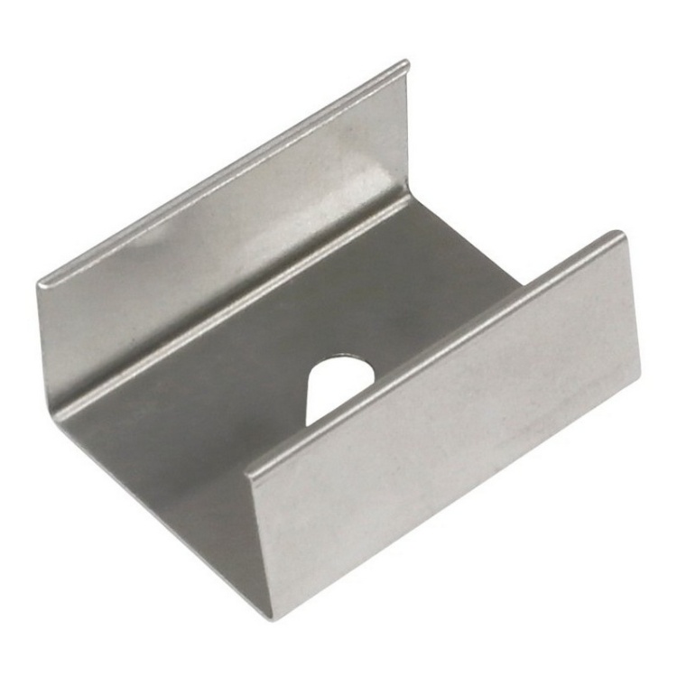Uchwyt mocujący U4 do profilu led inox Topmet spód