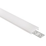 Klosz C3 klik mleczny do profili LED – odcinki: 1m, 2m Topmet