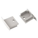 Zaślepka do profilu led SMART-IN16 z otworem szara Topmet