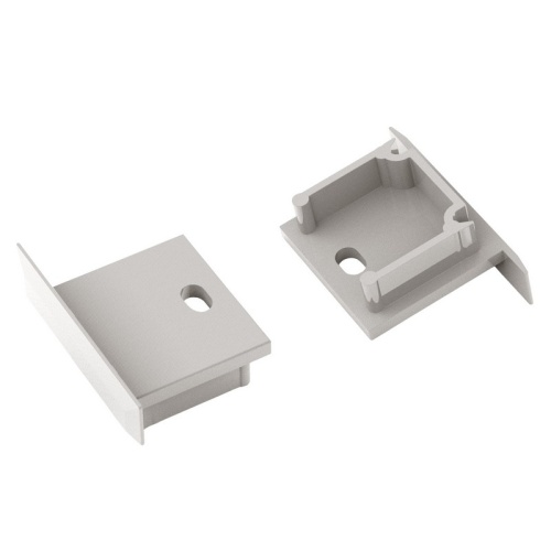 Zaślepka do profilu led SMART-IN16 z otworem szara Topmet