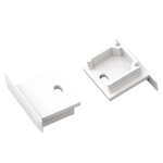 Zaślepka do profilu led SMART-IN16 z otworem biała Topmet