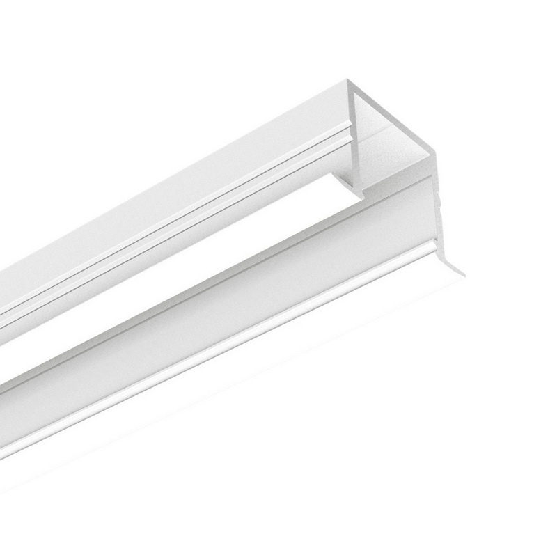 Profil LED SMART-IN16 biały lakierowany odcinki: 1m, 2m Topmet