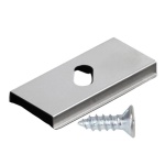 Uchwyt mocujący U1 sprężysty do profilu led inox Topmet