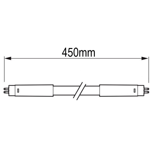 Świetlówka UV-A 15W G13 Philips Actinic BL TL-DK Secura – do lamp owadobójczych wymiary