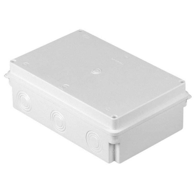Puszka instalacyjna PK-10 bez dławnic 235x150x75 szara IP40 Plastrol
