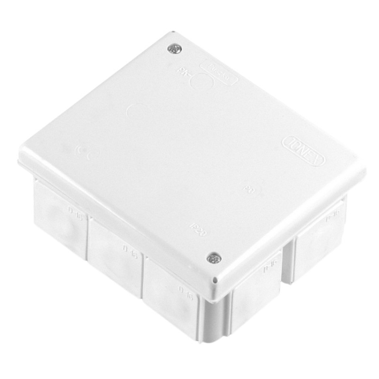 Puszka instalacyjna PK-104 z dławicami D-16 80×95 szara IP54 Plastrol