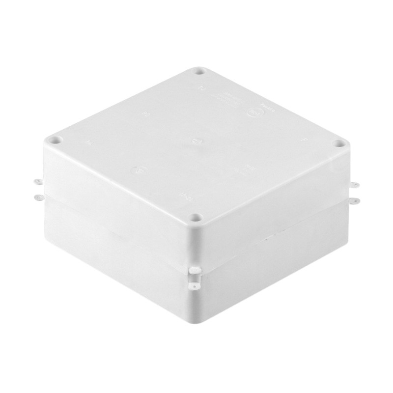 Puszka odgałęźna kablowa PK-1 bez dławnic 125x125x75 biała IP20 Plastrol