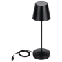 Lampka LED ładowana USB INITA 1,2W 3000K 165lm czarna ściemnialna IP54 Kanlux 36327