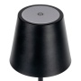 Lampka LED ładowana USB INITA 1,2W 3000K 165lm czarna ściemnialna IP54 Kanlux 36327 bok