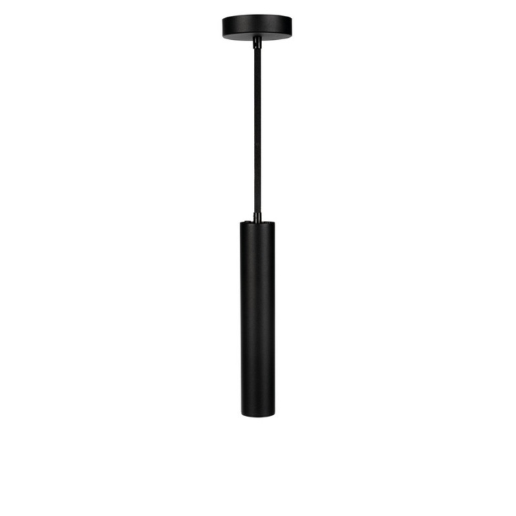 Lampa wisząca PHLOX C GU10 czarna Kanlux 39040 bokiem krótka