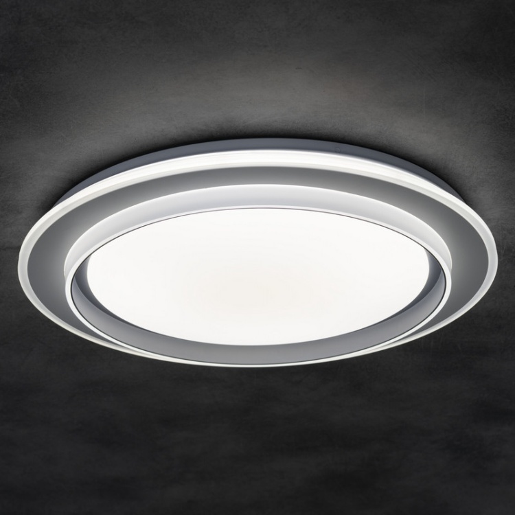 Plafoniera ANTO LED 37W CCT 2700lm ściemnialna ∅500mm biała IP20 Kanlux 38932 neutralne światło