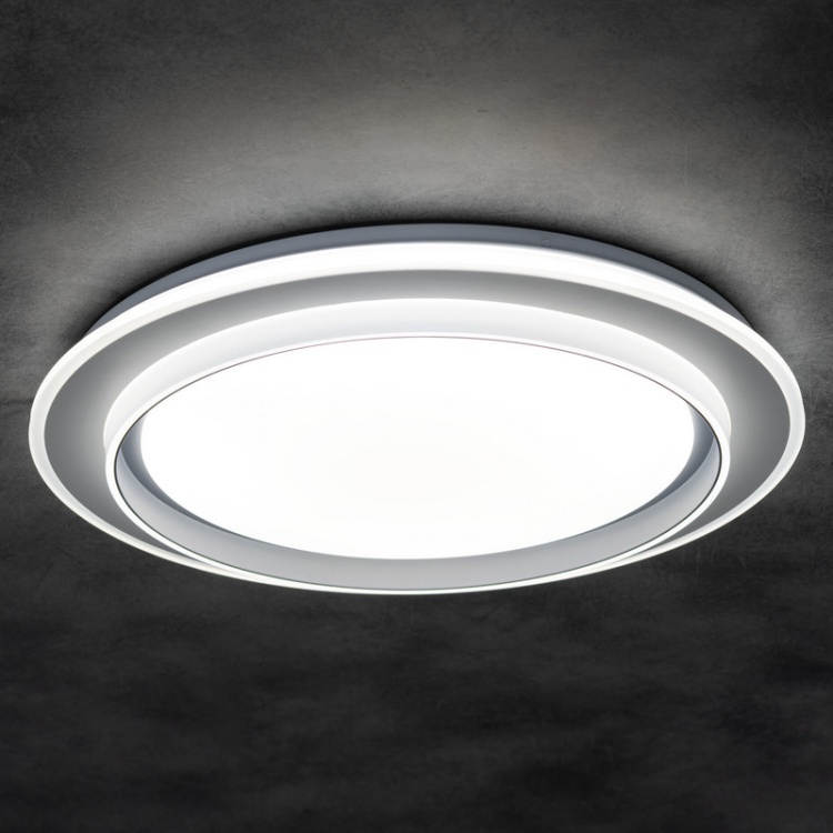Plafoniera ANTO LED 37W CCT 2700lm ściemnialna ∅500mm biała IP20 Kanlux 38932 zimne światło