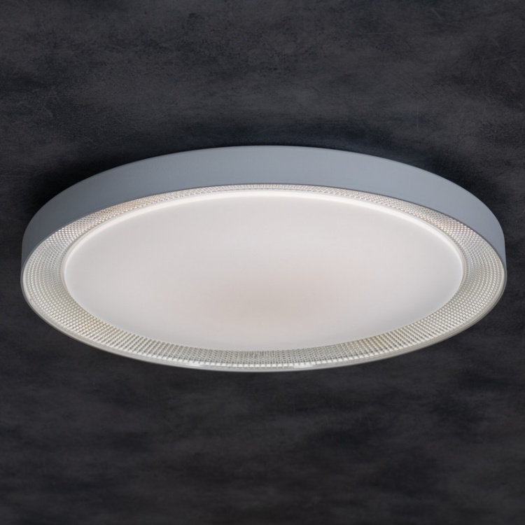 Plafoniera ANBAR LED 37W CCT 2560lm ściemnialna ∅550mm biała IP20 Kanlux 38931 ściemnione światło