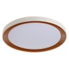 Plafoniera ANBAR LED 37W CCT 2170lm ściemnialna ∅550mm biały/brąz IP20 Kanlux 38930