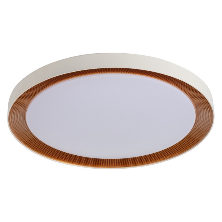 Plafoniera ANBAR LED 37W CCT 2170lm ściemnialna ∅550mm biały/brąz IP20 Kanlux 38930