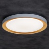 Plafoniera ANBAR LED 37W CCT 2170lm ściemnialna ∅550mm biały/brąz IP20 Kanlux 38930 neutralne światło