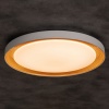 Plafoniera ANBAR LED 37W CCT 2170lm ściemnialna ∅550mm biały/brąz IP20 Kanlux 38930 ciepłe światło