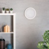 Plafoniera DABER LED CCT z czujnikiem ruchu 8-13W 1510lm ∅250mm IP66 biała Kanlux 39021 aranżacja ściany w pokoju