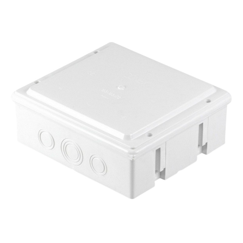 Puszka natynkowa PK-8 bez dławnic 190x170x80 biała IP20 Plastrol