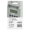 Cyfrowy programator czasowy P5507N IP44 Emos opakowanie tył