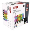 Girlanda świetlna GoSmart WiFi 15xLED RGB IC 15m IP65 Emos ZIW17FR bok opakowanie