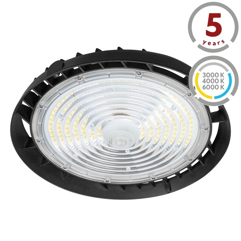 Oprawa LED high bay ANTLANTA 200W/170W/140W CCT 150lm/W IP65 GTV