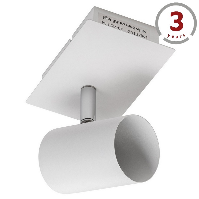 Oprawa sufitowa VENETO podtynkowa GU10 IP20 biała GTV 3 lata gwarancji