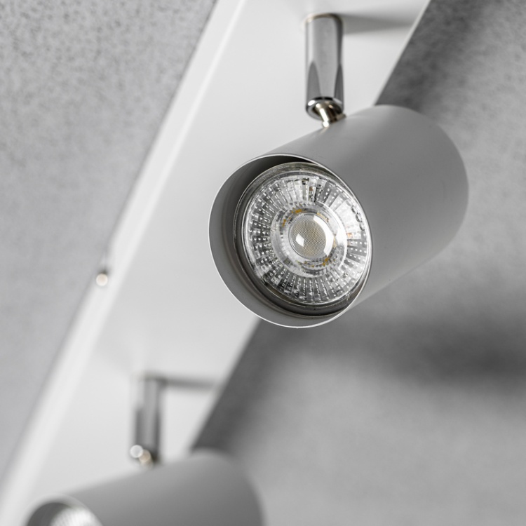 Oprawa sufitowa VENETO podtynkowa 4xGU10 IP20 biała GTV zbliżenie