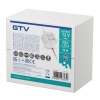 Zasilacz LED dopuszkowy 15W 12V 1,25A IP20 GTV opakowanie