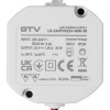 Zasilacz LED dopuszkowy 30W 24V 1,25A IP20 GTV front