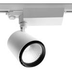 Reflektor LED COB X-LINE na szynę 3-fazową 30W 2052lm IP20 60° 4000K biały GTV