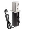 Gniazdo wysuwane TOWER ładowarka USB przewód 1,5m 1x2P+Z 2xUSB schuko białe