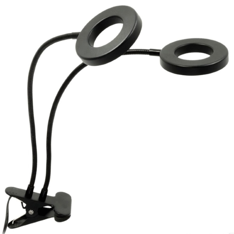 Lampa do roślin LED VITARO RING 2 CLIP 8W Kobi Design