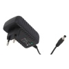 POSB12100A Zasilacz adapter czarny 12W 12V/1A, CEE7/16 wtyk DC 2.1/5.5(+)