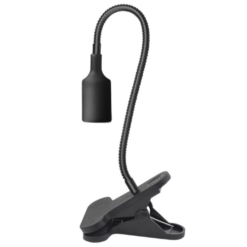 Lampka biurkowa PLANTY CLIP B 1xE27 czarna Kobi Design