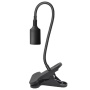 Lampka biurkowa PLANTY CLIP B 1xE27 czarna Kobi Design