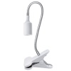Lampka biurkowa PLANTY CLIP W 1xE27 biała Kobi Design