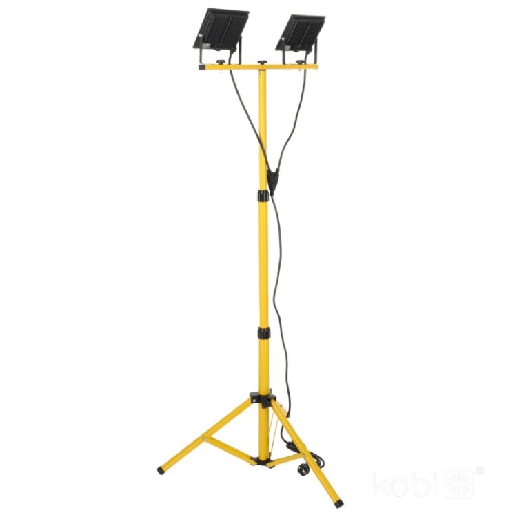 Naświetlacz LED TIGRA TRIPOD 2x50W 4000K IP54 Kobi tył