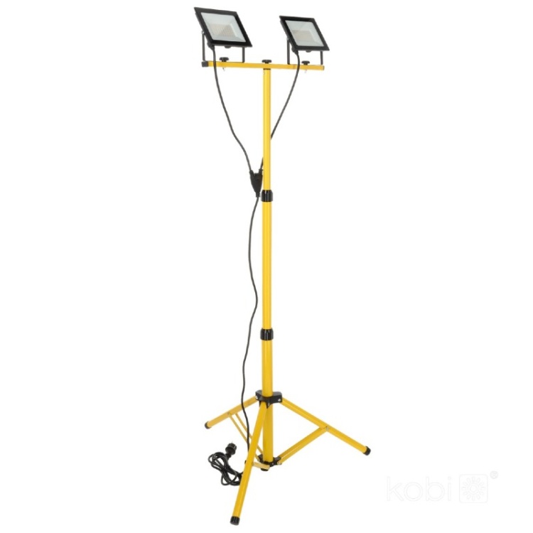 Naświetlacz LED TIGRA TRIPOD 2x50W 4000K IP54 Kobi